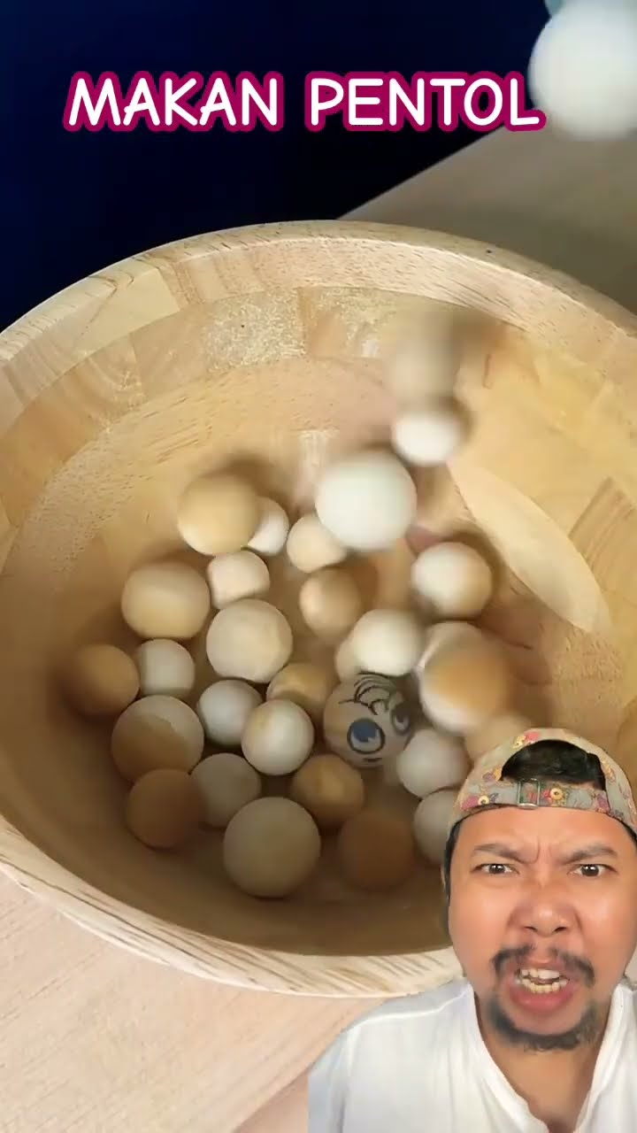 MUKBANG PENTOL APA TELOR!!!?? #egg #food #satisfying #funny #shortvideo