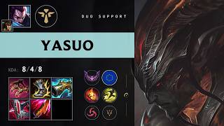 Yasuo Support vs Zilean - EUW Master Patch 26.15