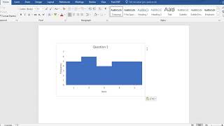 Histogram for Statistics Project in College Math