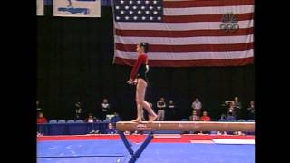 Amy Chow - Balance Beam - 2000 US Championships - Day 2
