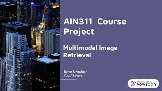 AIN311 - Multimodal Image Retrieval