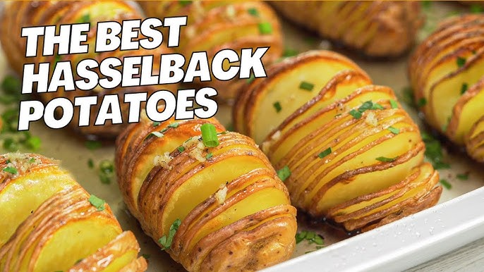 Hasselback Potato w/ Kitchen Hacks +Video