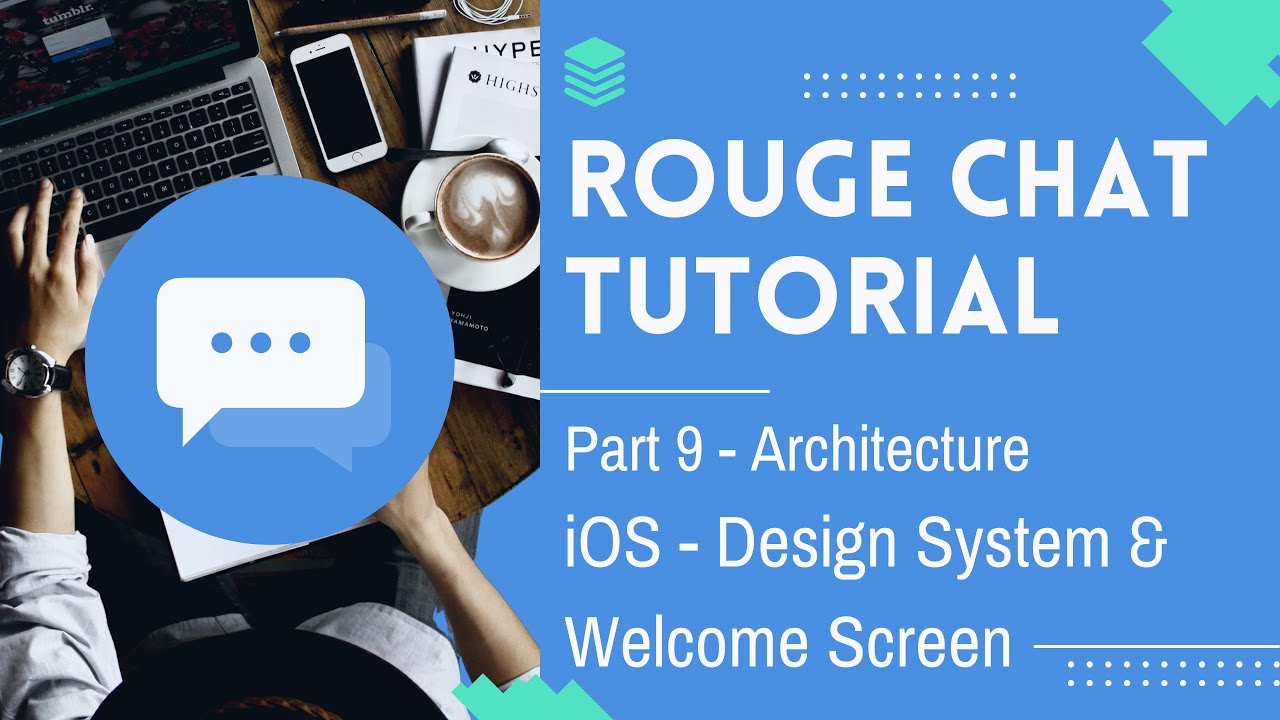 Rouge Chat App - Part 9 - iOS Architecture and Welcome Screen - YouTube
