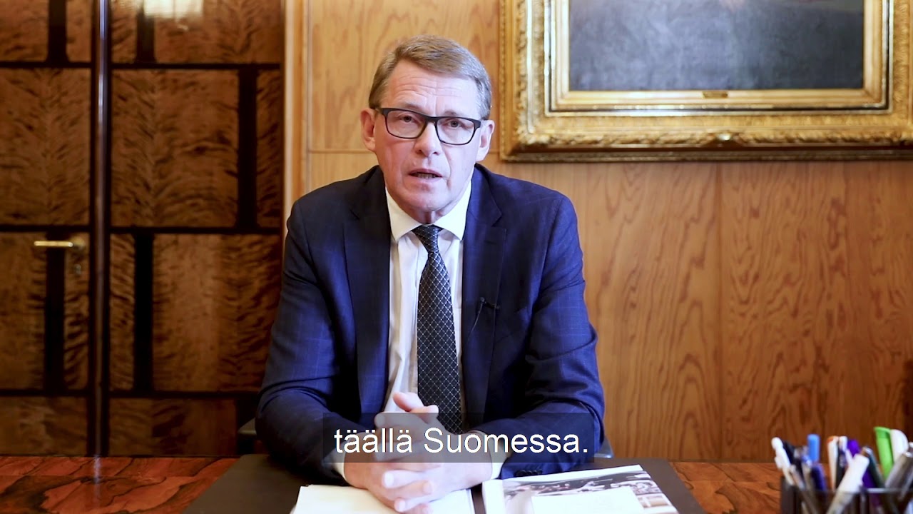 Puhemies Matti Vanhanen: Työ on alkanut