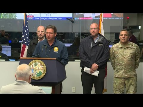 Ron DeSantis holds