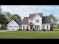 MODERN FARMHOUSE PLAN 041-00250 WITH INTERIOR