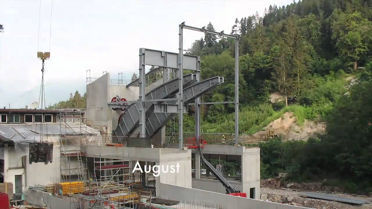 Zeitraffer - Seilbahn Meran 2000