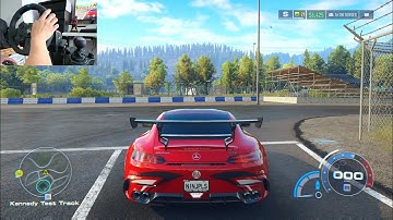 NFS Unbound | Driving around with a steering wheel | Logitech G923 | PS5 4K