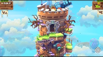 Blocky Castle 2: Multiplayer - Level 4 (-by isTom Games) - platformer game for Android - gameplay.