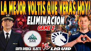 AMERICA REJECTS vs LLIQUID [GAME 2] BO3 - ELIMINACION "SCOFIELD vs NISHA" - PGL WALLACHIA 8 DOTA 2