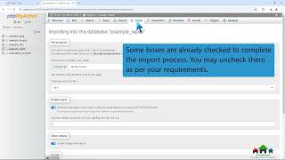 How to import database via phpMyAdmin in cPanel with SiveHost