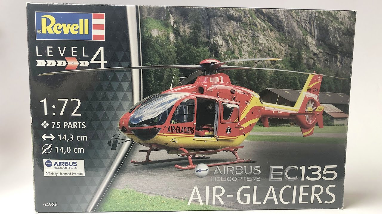 Airbus EC135 Helicopter Build in 1:72 Scale Model Part 1