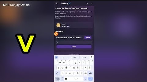Start a Profitable YouTube Channel! Tapswap Code