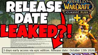 Classic Plus Release Date LEAKED For Early October 2026?!