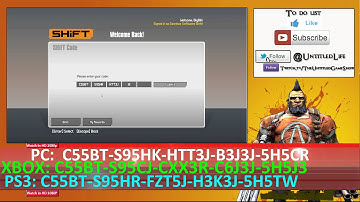New SHiFT Code Alert ☢ 20 Golden Keys Borderlands The Pre Sequel