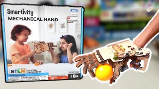 Mechanical Hand | Amazing DIY Kit from Smartivity| Unbox & Review in Hindi