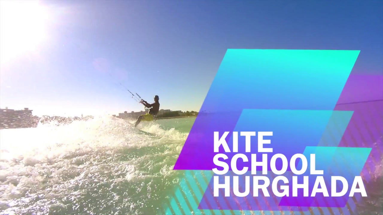 On the water at Kite School Hurghada