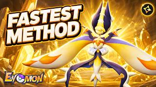FASTEST SOLO METHOD for Light King Wispreign in Evomon