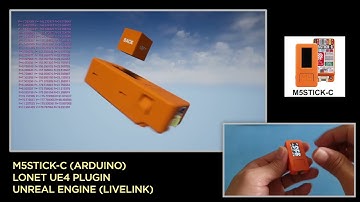 M5StickC_MPU6886_Unreal Engine