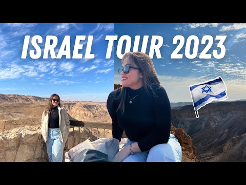 ISRAEL TOUR 2023 🇮🇱 Jerusalem, Dead Sea, Masada, Camel Riding 🐫 (Part 1)