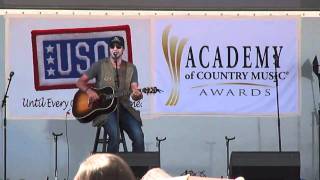 Luke Bryan at the Nellis AFB USO Show