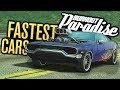 FASTEST CARS IN BURNOUT PARADISE REMASTERED?!