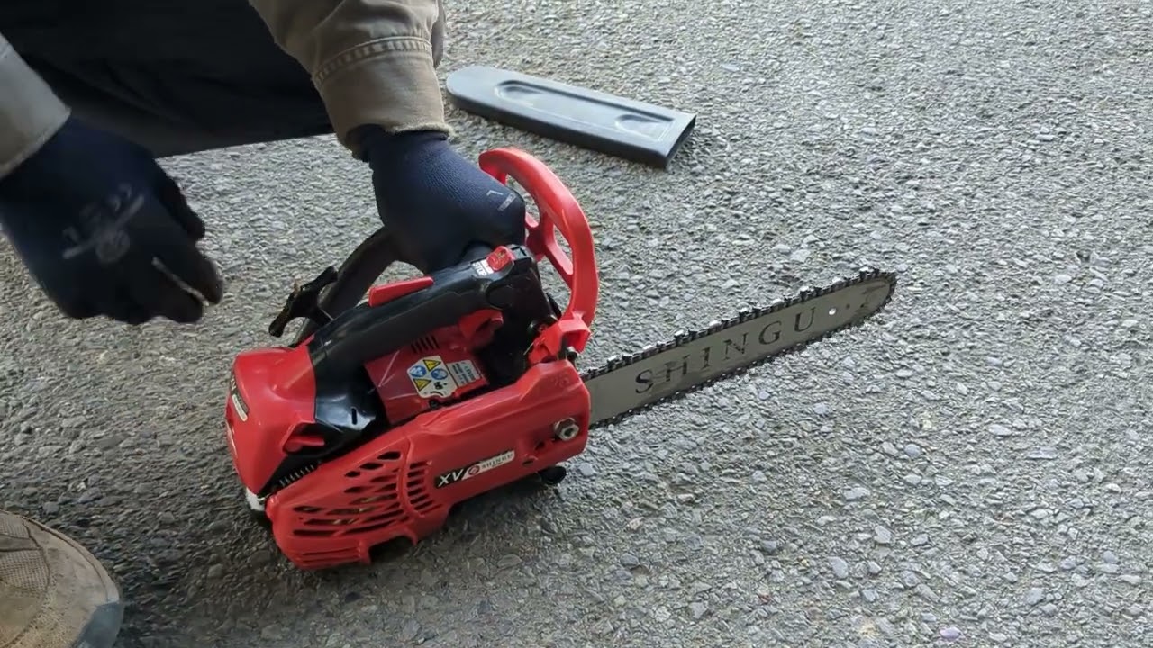 シングウ 新宮商行 XV250TD 25cm トップハンドルソー - YouTube