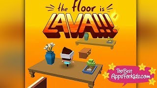 The Floor is Lava 🔥 Free Game App for Kids   Android, iPad & iPhone screenshot 1