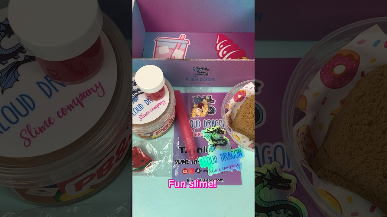 PB&J Slime Box: Kloud Dragon Slime Company. 