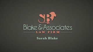 Lawyer Sarah Blake