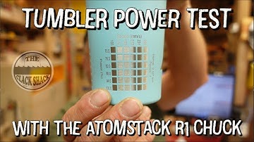 Tumbler power test with the Atomstack R1 chuck