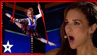 AMAZING Aerial Auditions! These High-Flying Kids STUNNED The Judges! | Kids Got Talent