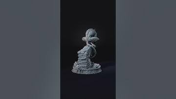 Gargoyle 3d printed miniature