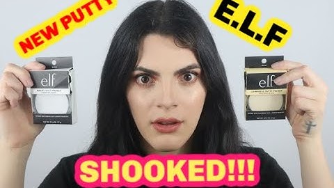 New Elf matte and luminous putty primers