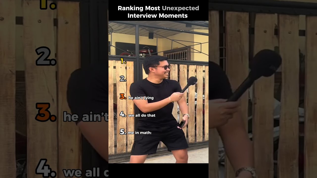Ranking Most Unexpected Interview Answers