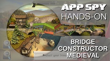 Bridge Constructor Medieval | iOS iPhone / iPad Hands-On - AppSpy.com