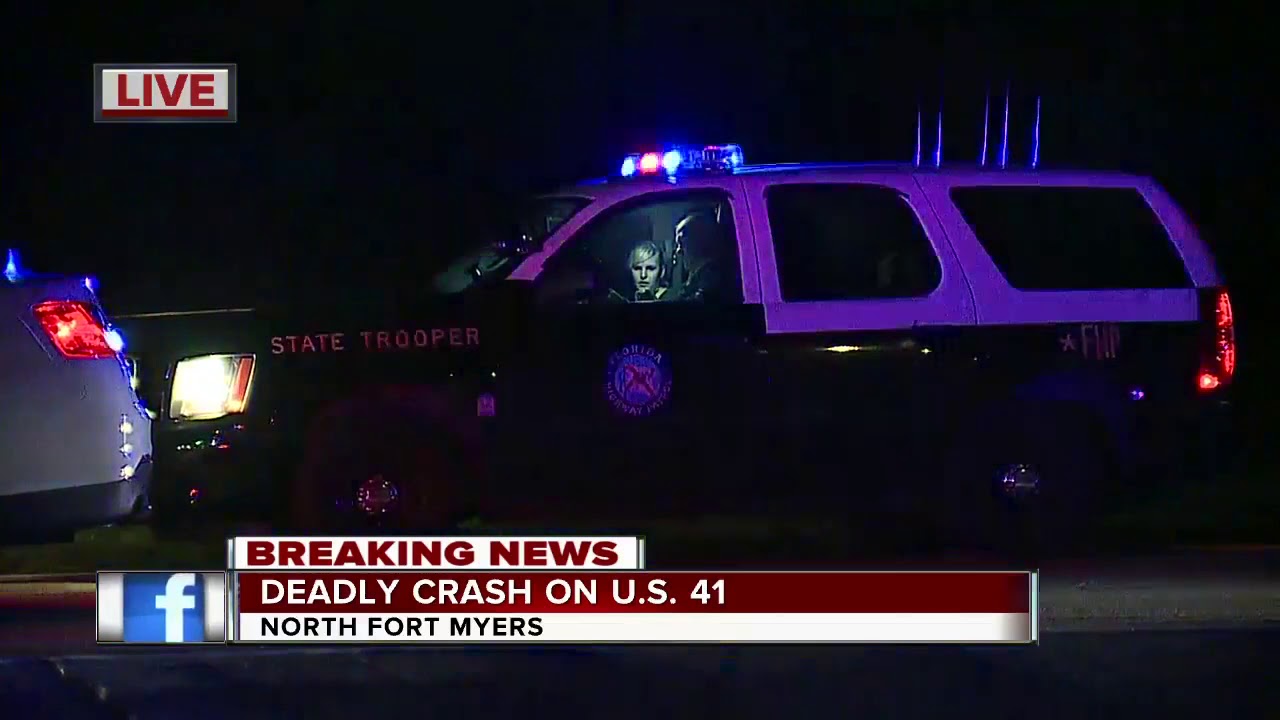 Deadly crash in North Fort Myers - YouTube