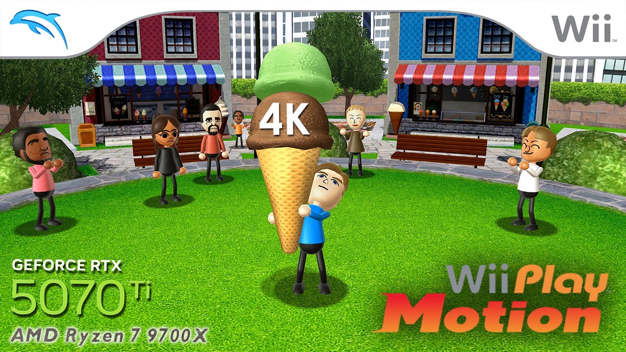 Wii Play: Motion (4K / 2160p / 60fps) | Dolphin Emulator 2512-421