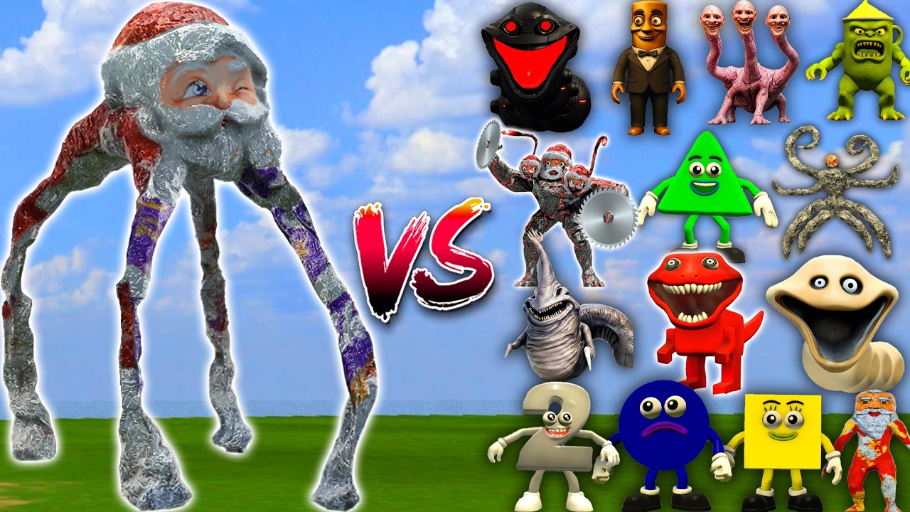 LONG LEGGED GOGO GAGA MEME vs All Secret Bosses – Who Is Win? | Garry's Mod Battle