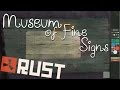 Rust  museum of fine signs  painting link