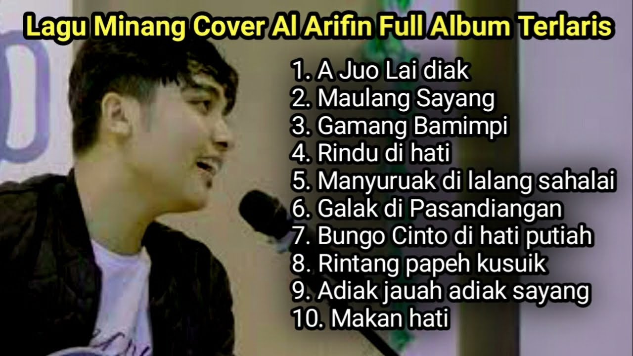 Lagu Minang Al Arifin Cover Full Album Terbaik