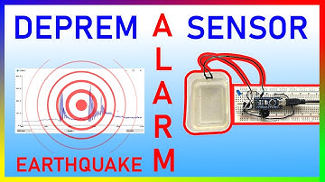 Alarmlı Deprem Algılayıcı ve Sismik Grafik | Arduino | JLCPCB