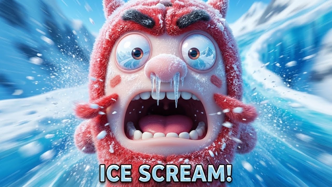 Oddbods: WINTER OLYMPICS FAIL! ❄️ Frozen Faces | Funny Oddbods Animation