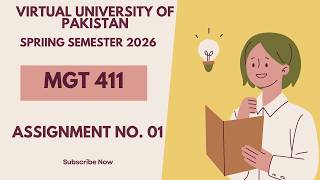 Money &amp; Banking (MGT411) | Assignment No. 01 Solution | Spring Semester 2026 | Virtual University