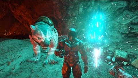 Ark PvE Official Island Lava Cave Artifact of the Massive! E4