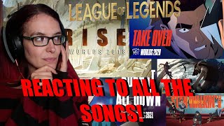 Which is my Favorite | ALL SONGS WORLDS 20142022 | LEAGUE of LEGENDS | REACTION