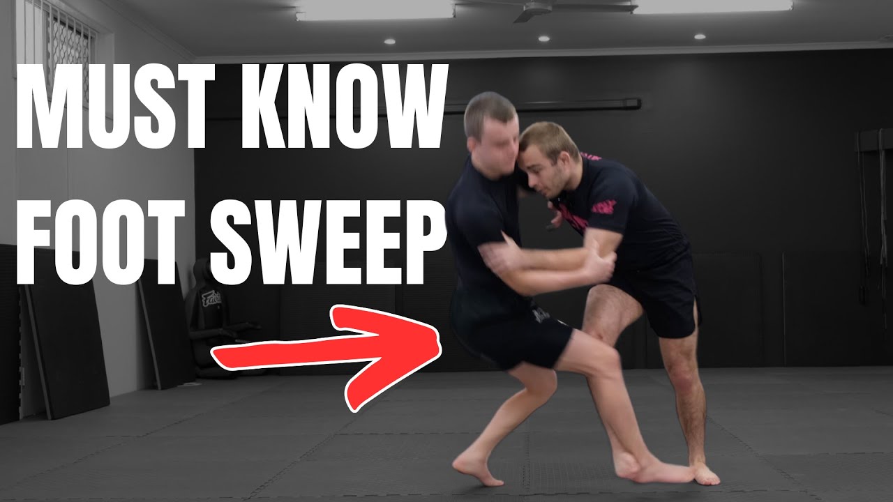 MUST KNOW Foot Sweep For BJJ | Takedowns For BJJ #bjj - YouTube