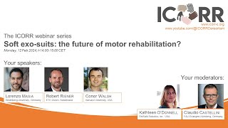 Webinar #1 - Soft exo-suits: the future of motor rehabilitation?
