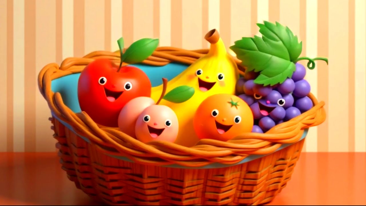 Finger Family (Fruits Version 3D) | Nursery Rhymes & Kids Songs | Little Bee