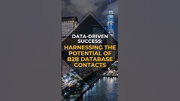 B2B Database Leads | Lead Generation to Sales Prospecting #accountsend #salesleads #business #b2b